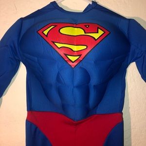 Super man toddler costume